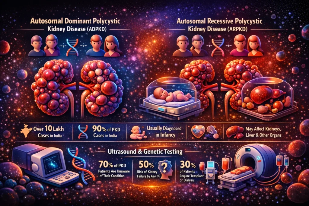Types of Polycystic Kidney Disease