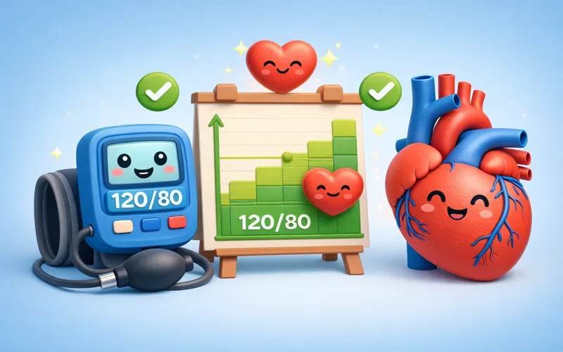 bp blood pressure normal range