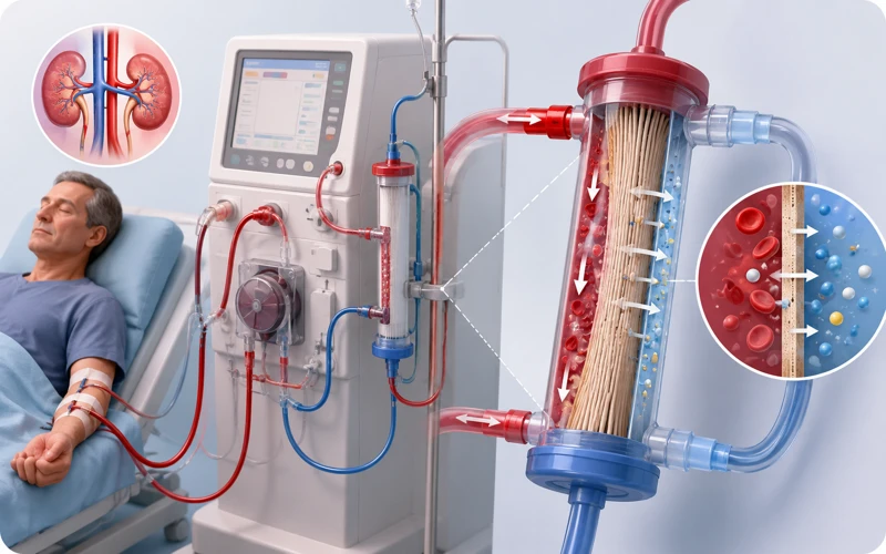How is dialysis in delhi done