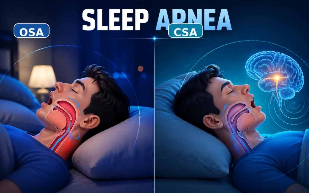 types of sleep apnea