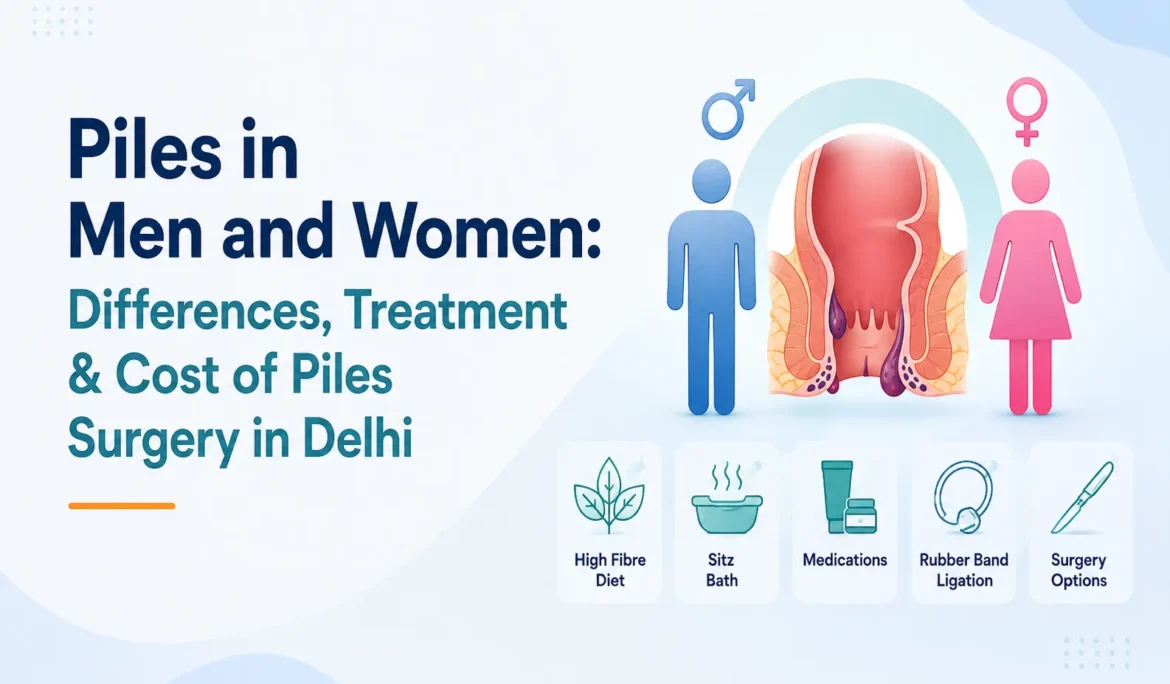 Piles treatment and surgery in Delhi