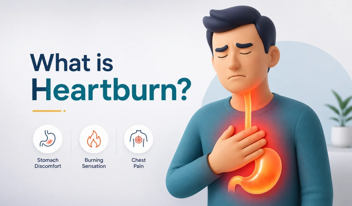 What is heartburn Causes, symptoms, reasons, treatment and risks Cardiology treatment in Delhi