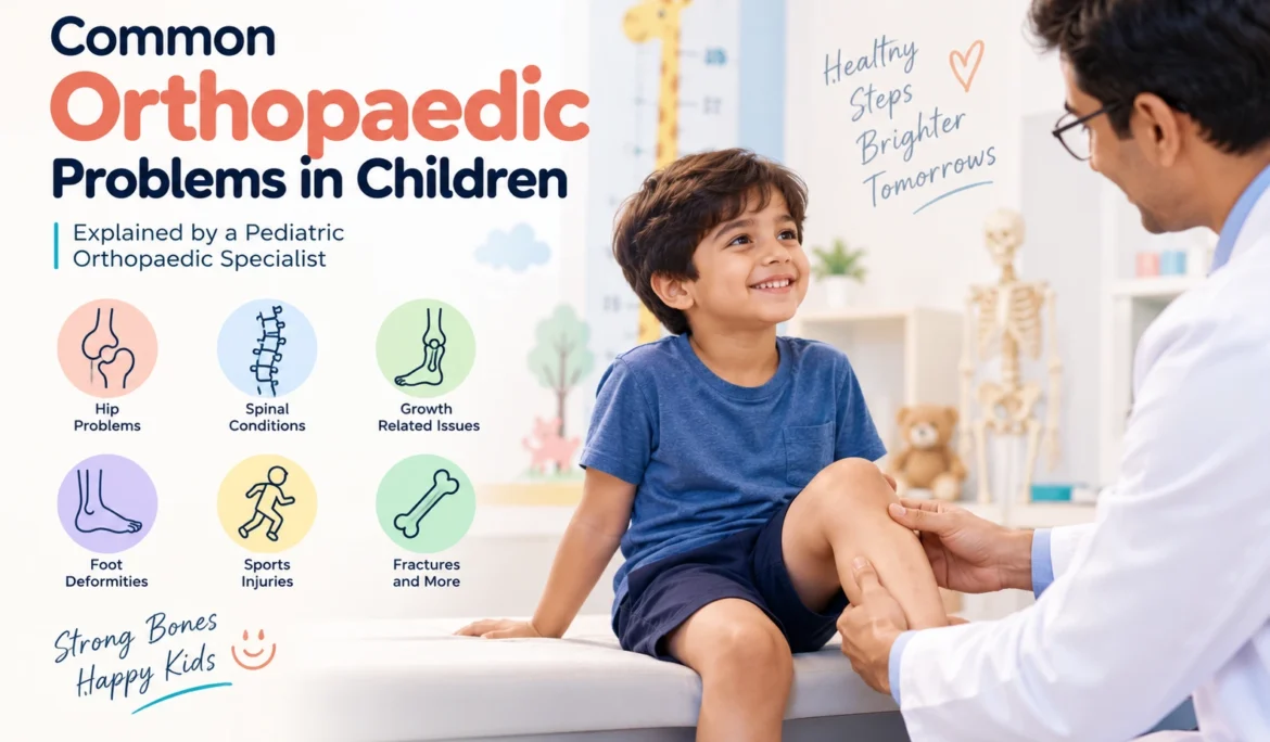 Common orthopaedic problems in children explained by a pediatric orthopaedic specialist in Delhi