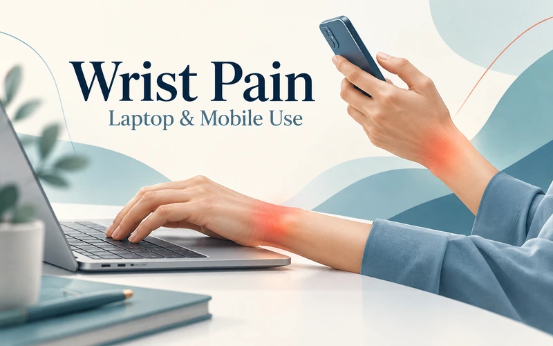 Wrist Pain From Laptop and Mobile Use: Causes and Prevention